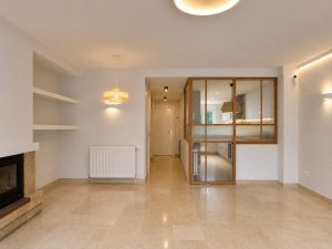 Comedor junto al salón – reforma integral en Torrelodones