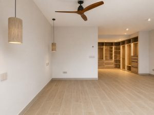 Suite principal en planta -1 – reforma integral de chalet en Los Peñascales, Torrelodones