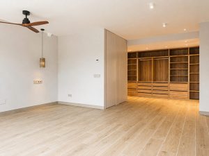 Suite principal en planta -1 – reforma integral de chalet en Los Peñascales, Torrelodones